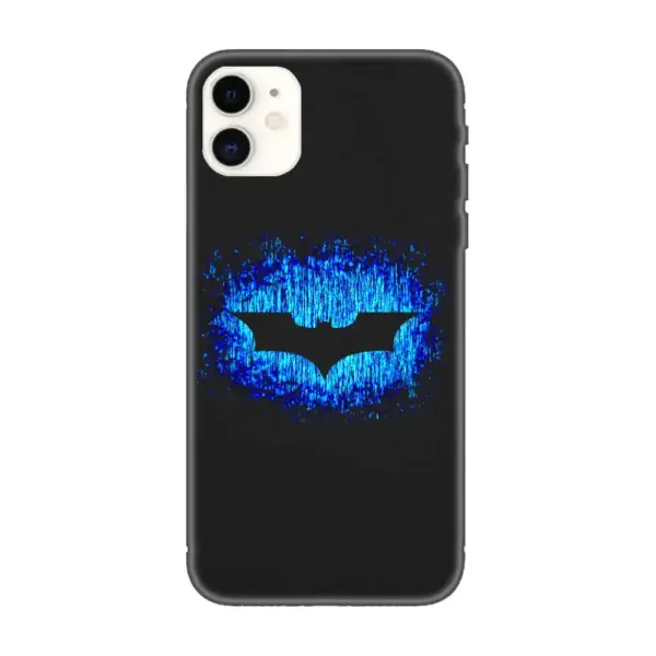 Batman iPhone Case, Batman Logo iPhone 15 Phone Case
