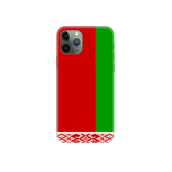 Belarus Flag iPhone Case, Belarus National Flag iPhone 15 Pro Max Phone Case