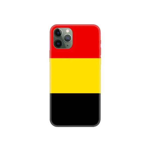 Belgium Flag iPhone Case, Belgium National Flag iPhone 15 Pro Max Phone Case