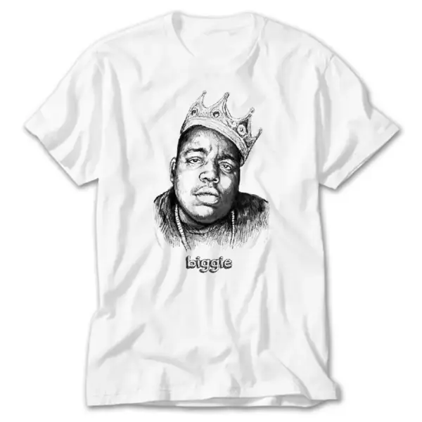 Biggie, White T-Shirt