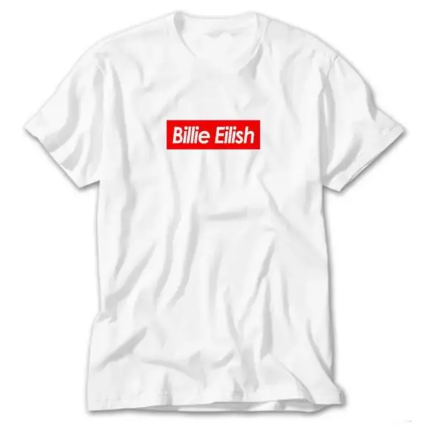 Billie Eilish, White T-Shirt