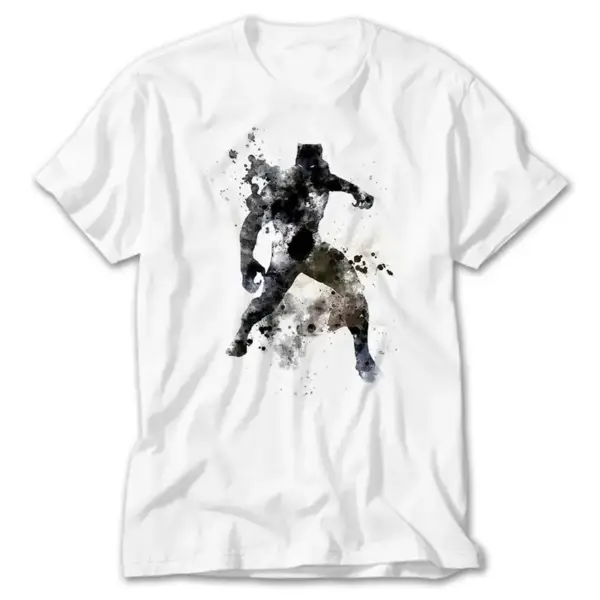 Black Panther, White T-Shirt