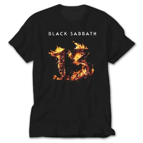 Black Sabbath 13 Black T-Shirt