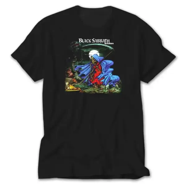 Black Sabbath Forbidden Black T-Shirt