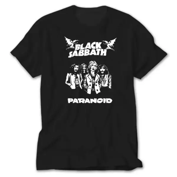 Black Sabbath Paranoid Black T-Shirt