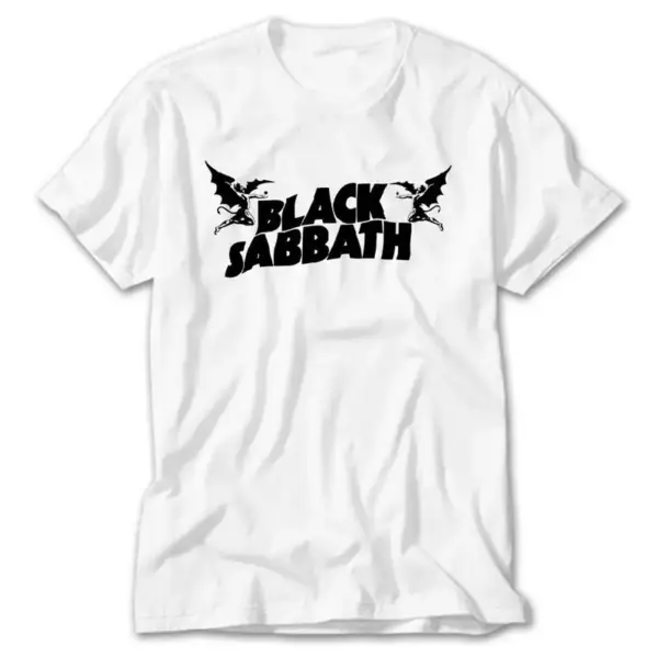 Black Sabbath White T-Shirt