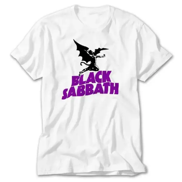 Black Sabbath White T-Shirt