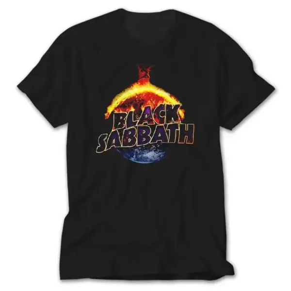 Black Sabbath World Black T-Shirt