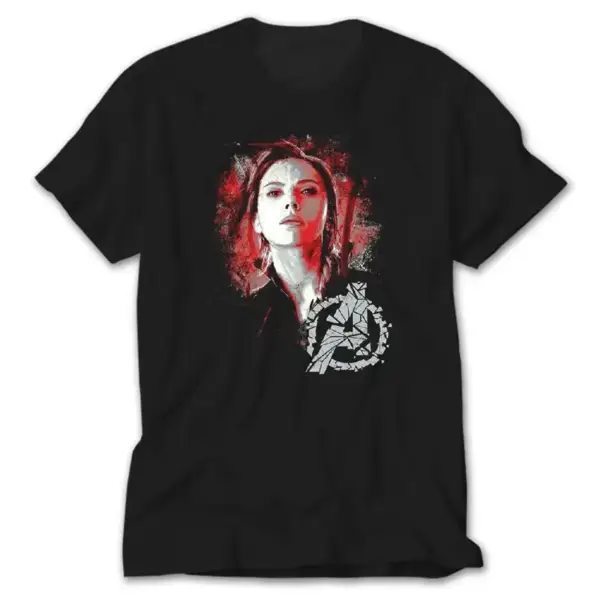 Black Widow, Black T-Shirt