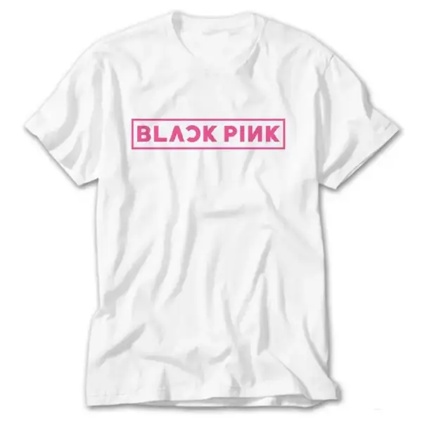 Blackpink, White T-Shirt