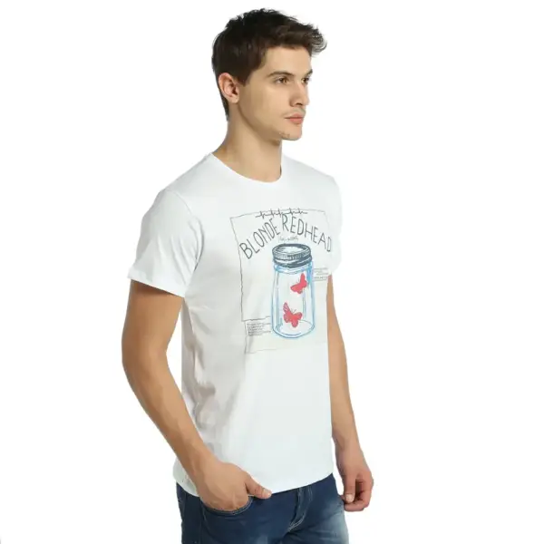 Blonde Redhead Men's White T-Shirt - Image 2