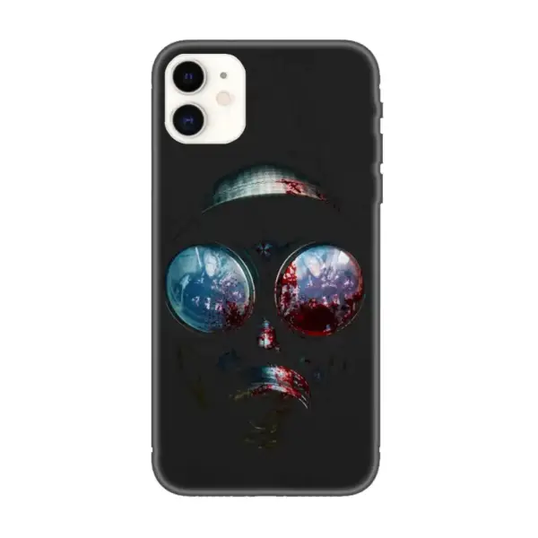 Bloody Gas iPhone Case, Bloody Gas Artwork iPhone 15 Phone Case