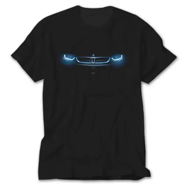 Bmw Lights, Black T-Shirt