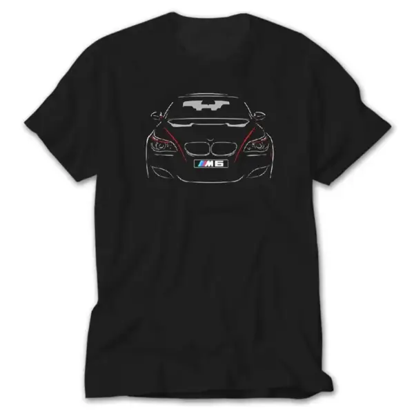Bmw M5, Black T-Shirt