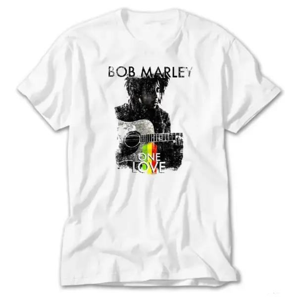 Bob Marley One Love, White T-Shirt