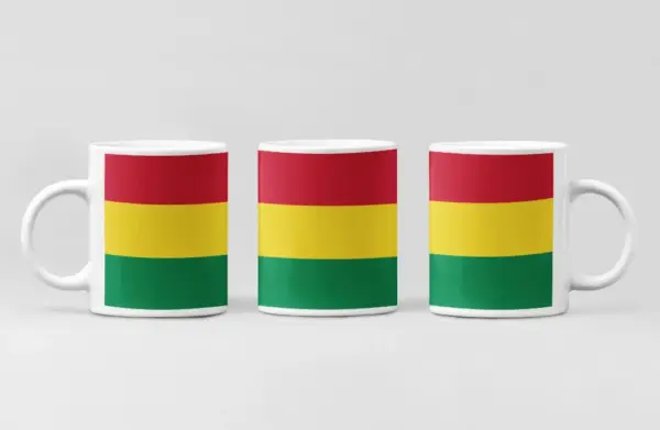 Bolivia Flag Coffee Mug, Bolivia Country National Flag Mug