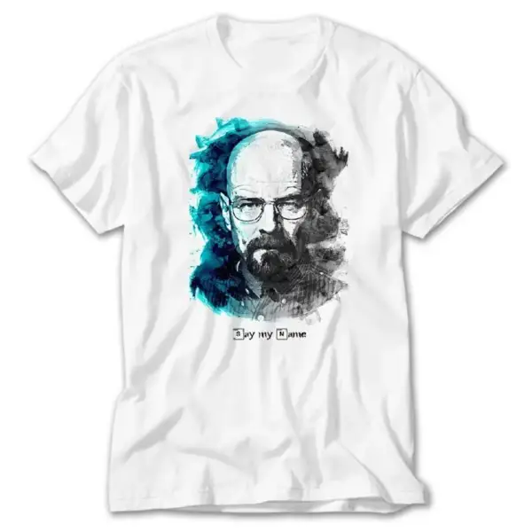 Breaking Bad Say My Name, White T-Shirt