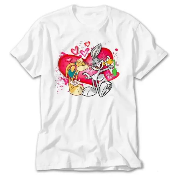 Bugs Bunny & Lola , White T-Shirt