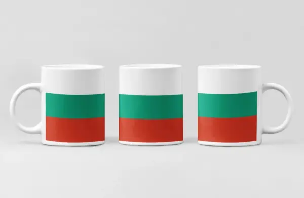 Bulgaria Flag Coffee Mug, Bulgaria Country National Flag Mug
