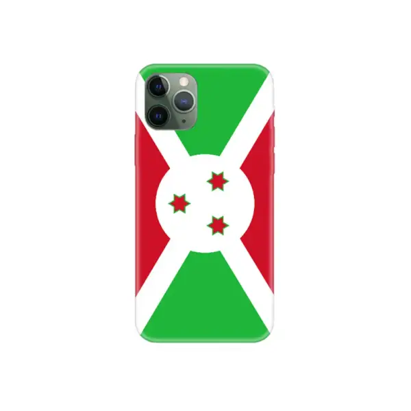 Burundi Flag iPhone Case, Burundi National Flag iPhone 15 Pro Max Phone Case