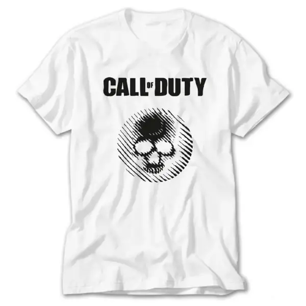 Call of Duty Skull, White T-Shirt