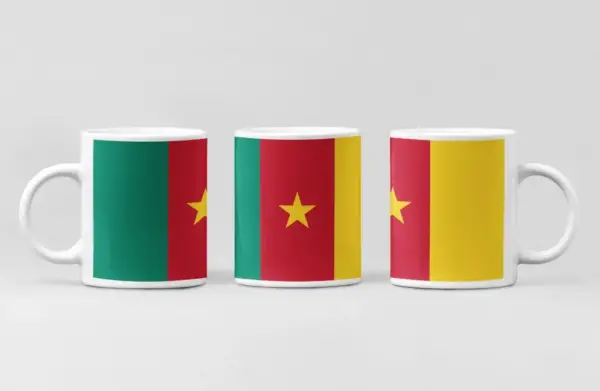 Cameroon Flag Coffee Mug, Cameroon Country National Flag Mug
