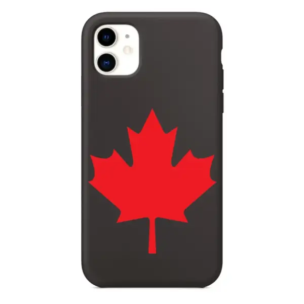 Canada iPhone Case, Canada Flag iPhone 15 Phone Case