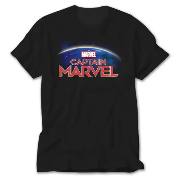 Captain Marvel, Black T-Shirt
