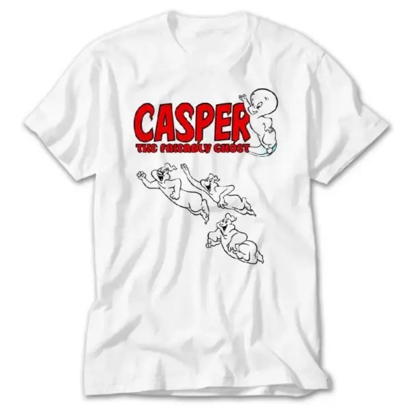 Casper, White T-Shirt