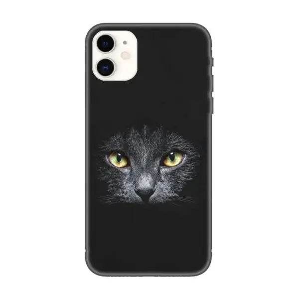 Cat 3D iPhone Case, Cat 3D Artwork iPhone 15 Phone Case