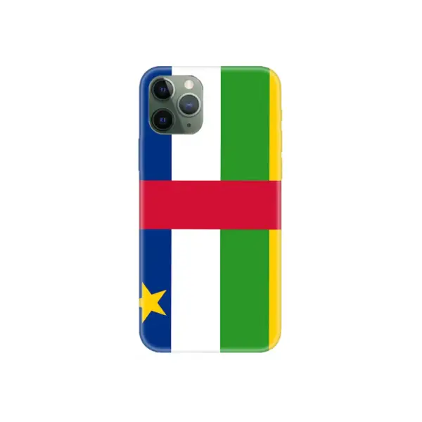 Central African Republic Flag iPhone Case, Central African Republic National Flag iPhone 15 Pro Max Phone Case
