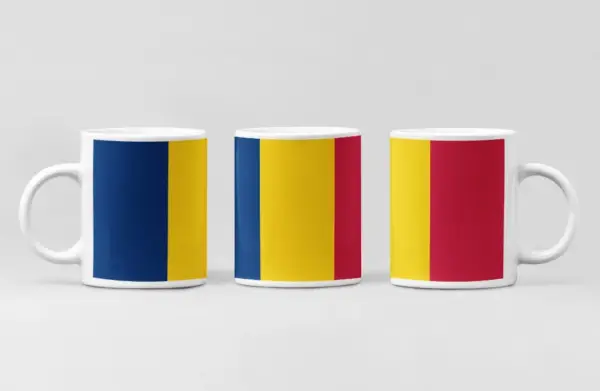 Chad Flag Coffee Mug, Chad Country National Flag Mug
