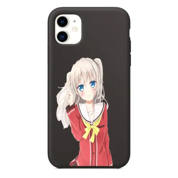 Charlotte iPhone Case, Charlotte Anime iPhone 15 Phone Case