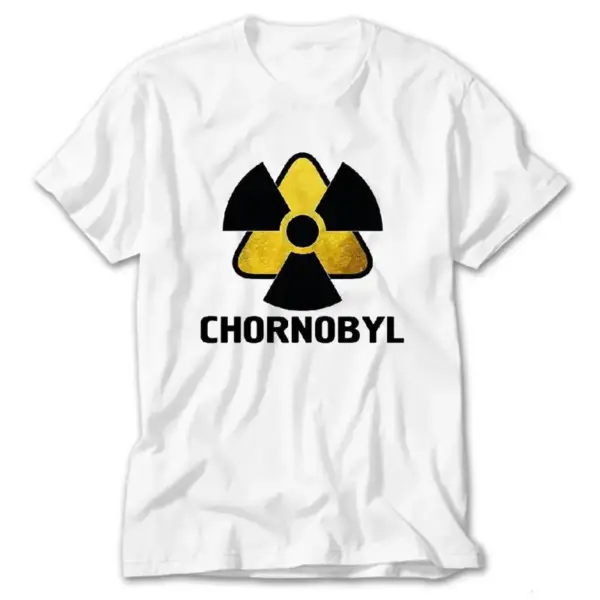 Chernobyl Radioactive, White T-Shirt