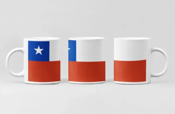 Chile Flag Coffee Mug, Chile Country National Flag Mug