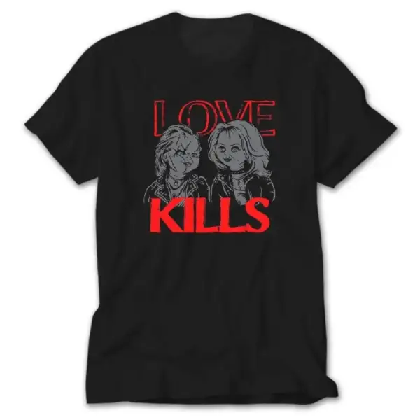 Chucky Love Kills, Black T-Shirt