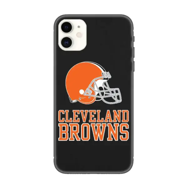 Clevelands Browns iPhone Case, Clevelands Browns Logo iPhone 15 Phone Case