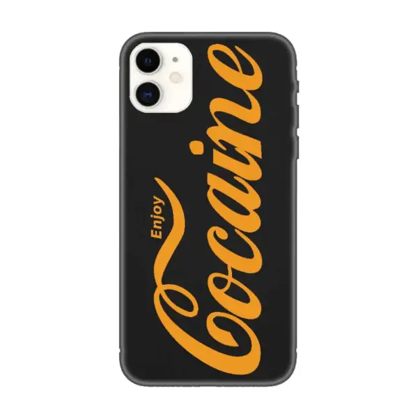 Cocaine iPhone Case, Cocaine Artwork iPhone 15 Phone Case