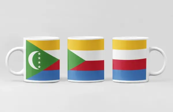 Comoros Flag Coffee Mug, Comoros Country National Flag Mug