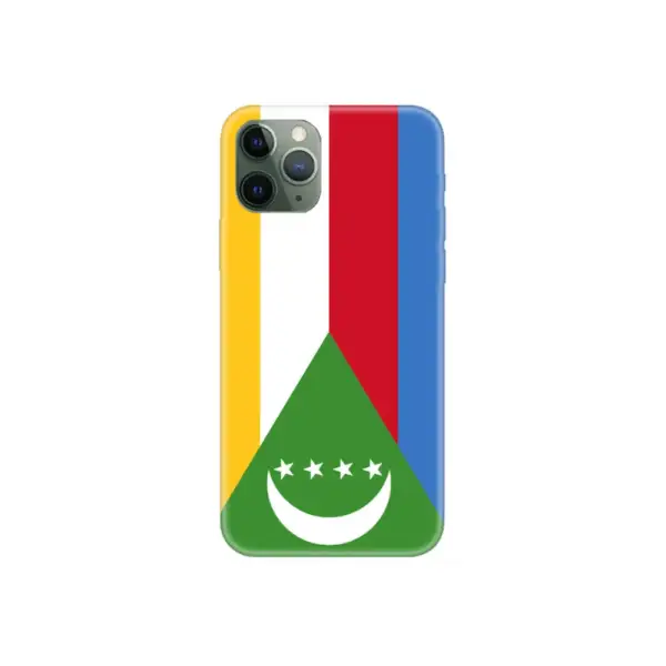 Comoros Flag iPhone Case, Comoros National Flag iPhone 15 Pro Max Phone Case