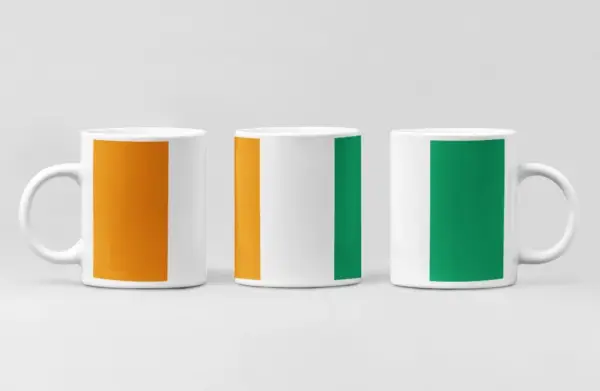 Cote D'Ivoire Flag Coffee Mug, Cote D'Ivoire Country National Flag Mug