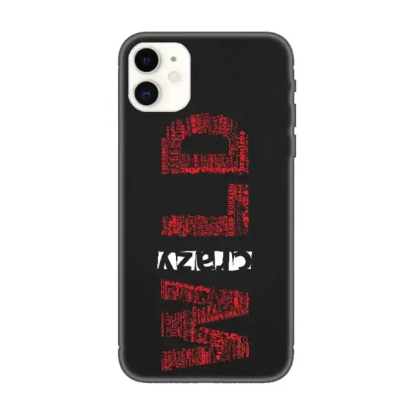 Crazy Wild iPhone Case, Crazy Wild Artwork iPhone 15 Phone Case