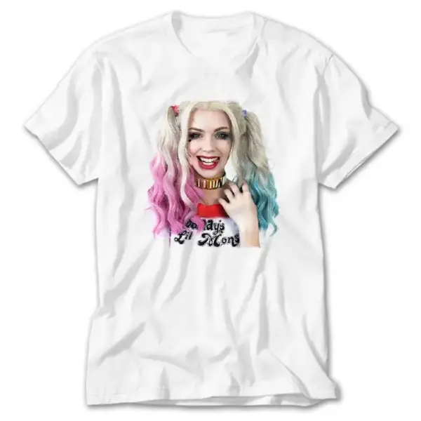 Cute Harley Quinn, White T-Shirt