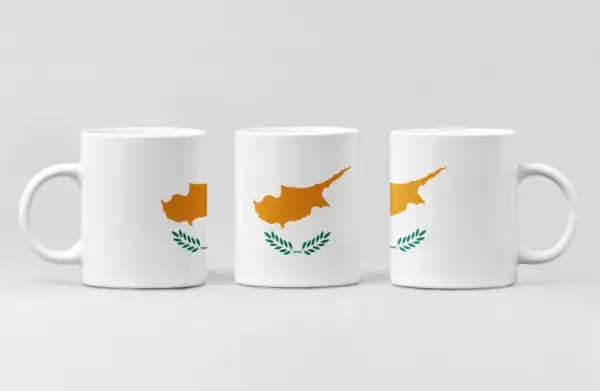 Cyprus Flag Coffee Mug, Cyprus Country National Flag Mug