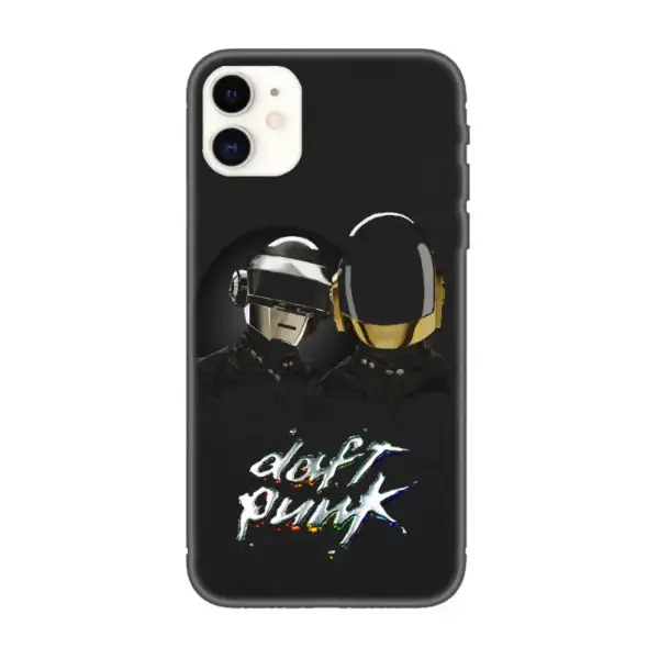 Daft Punk iPhone Case, Daft Punk Artwork iPhone 15 Phone Case