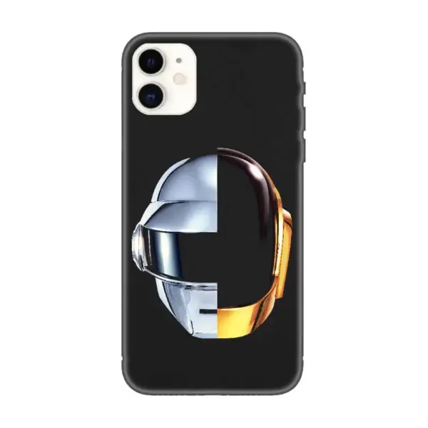 Daft Punk iPhone Case, Daft Punk Artwork iPhone 15 Phone Case