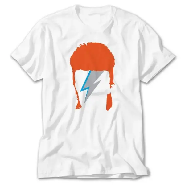 David Bowie, White T-Shirt
