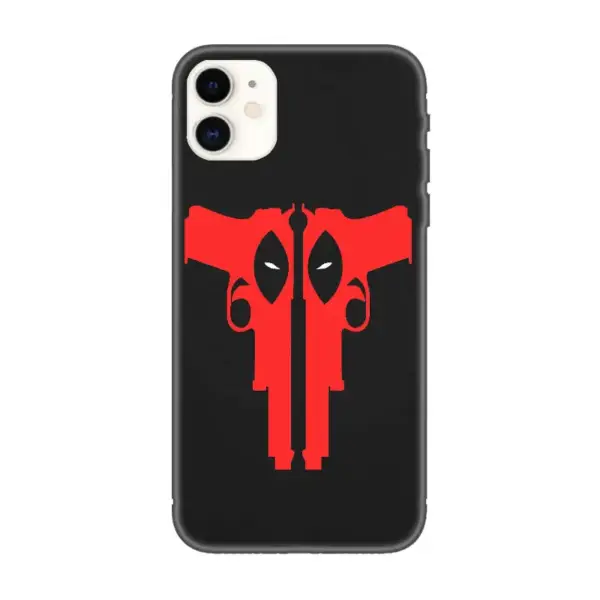 Deadpool iPhone Case, Deadpool Artwork iPhone 15 Phone Case