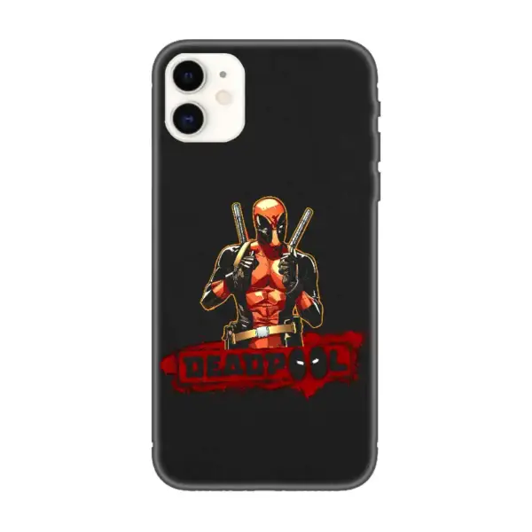 Deadpool iPhone Case, Deadpool Artwork iPhone 15 Phone Case