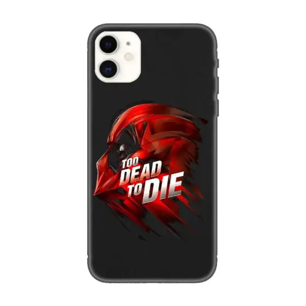 Deadpool iPhone Case, Deadpool Too Dead to Die iPhone 15 Phone Case
